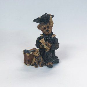 Boyds Bears and Friends "Edmund...The Graduate- Carpe Diem" 1997 Figurine, Vtg